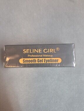 Seline Girl Black Smooth Gel Eyeliner - Professional Makeup Color 04 NEW IN BOX